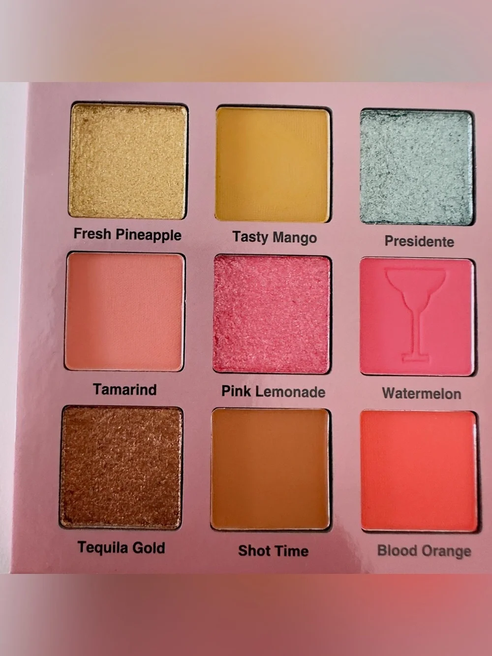 NWT Glamlite Margarita Tequila Eyeshadow Palette